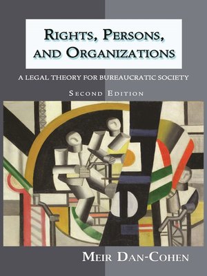 cover image of Rights, Persons, and Organizations